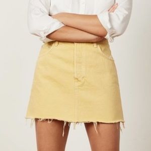 Boyish Denim Corey Skirt in Honey Pot Size 29